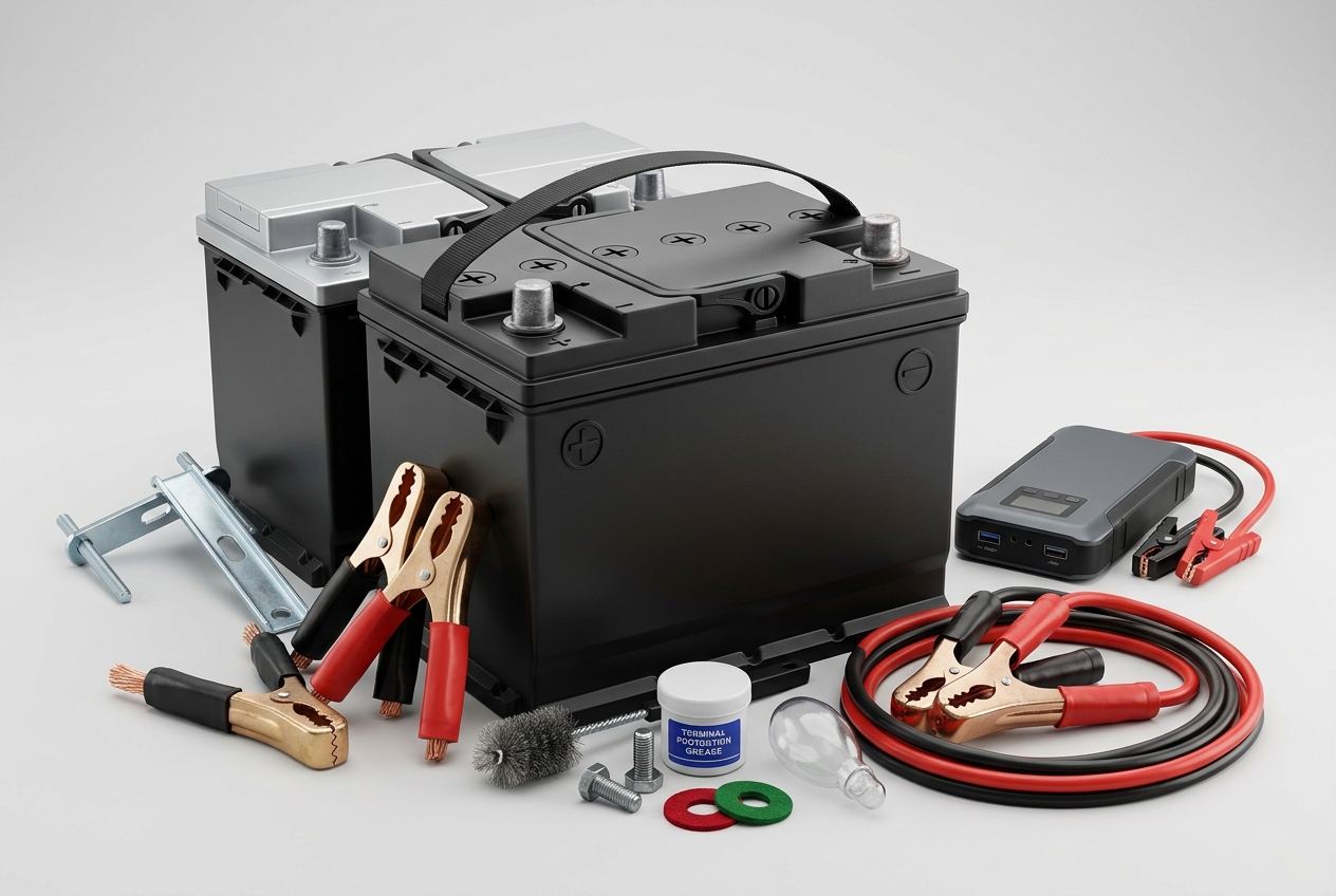 Автомобильный аккумулятор Bosch, Varta, Exide